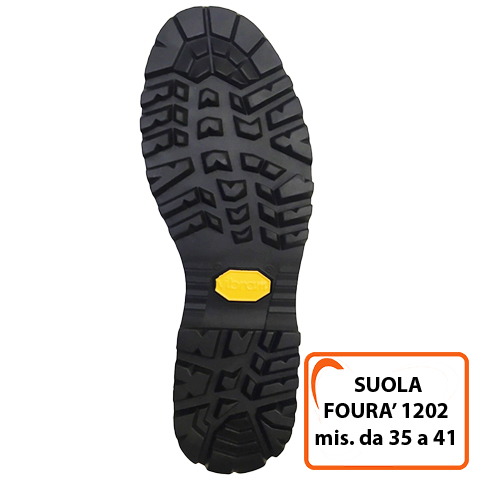 Vivosano - SUOLA FOURA' 1202 MIS. DAL 35 AL 41